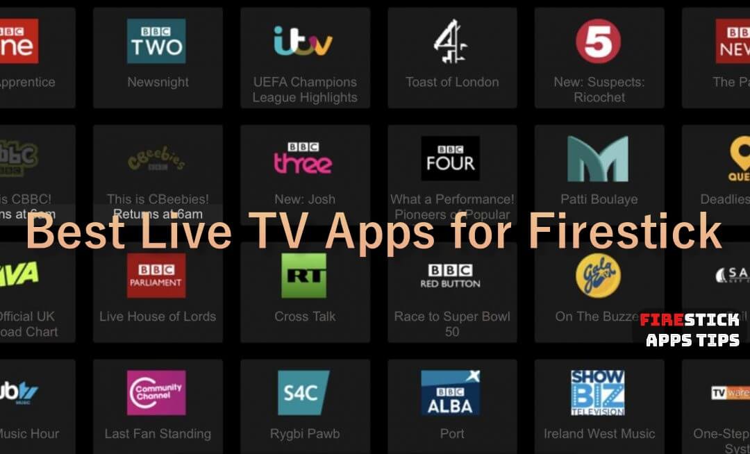 Best Live TV Apps for Firestick