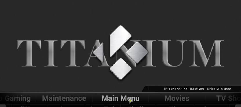 Install Titanium Kodi Build