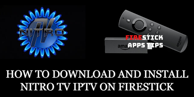 NItro IPTV on Firestick