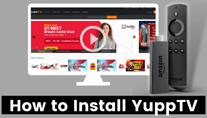 YuppTV on Firestick